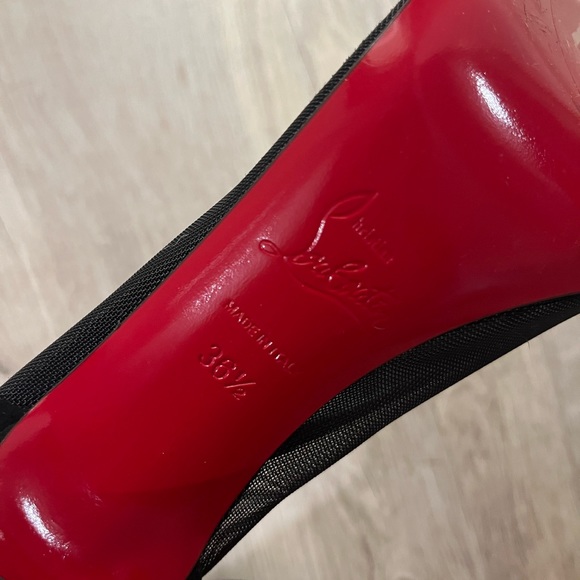 Christian Louis Vuitton red bottoms - Picture 2 of 6